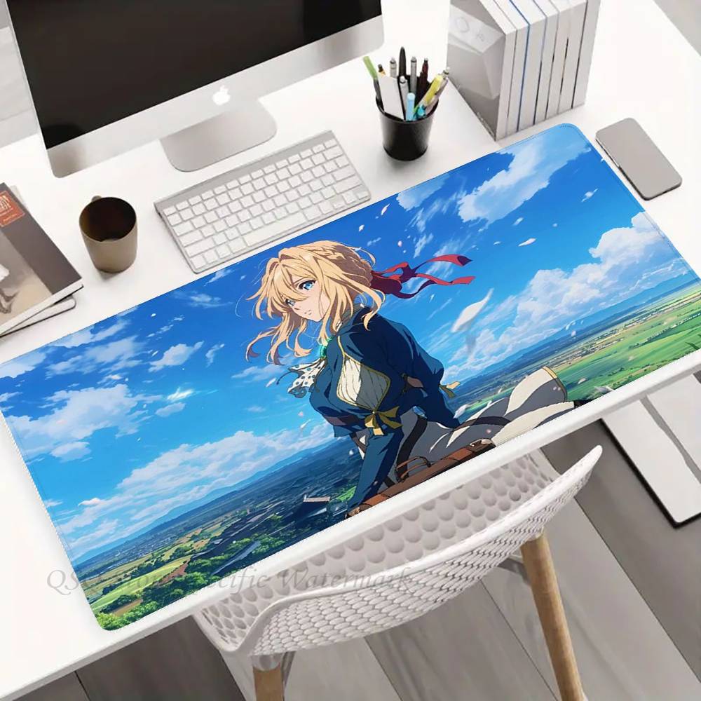 Esports Gaming Laptop - Violet Evergarden Mousepad Non-slip Suitable For
