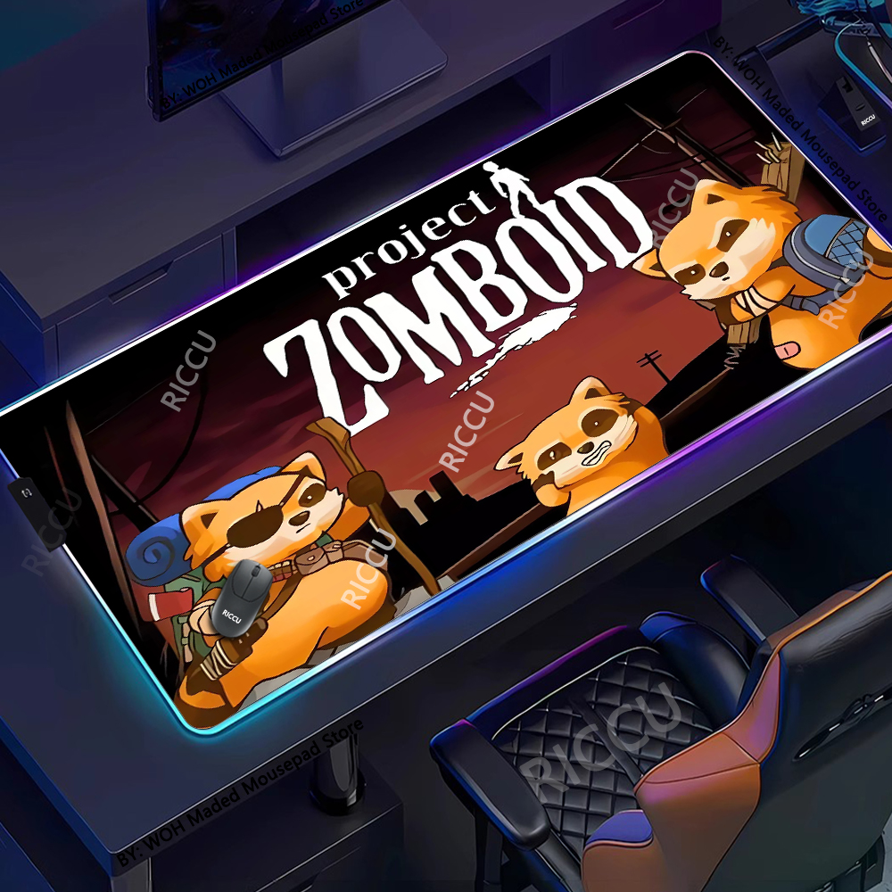 Esports Gaming Laptop - Project Zomboid Game Mousepad XXL Gaming