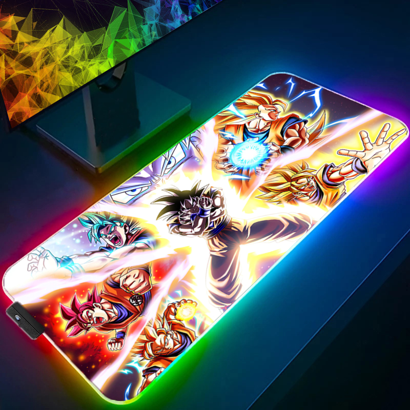 Esports Gaming Desk - LED Mouse pad Dragon Ball Computer