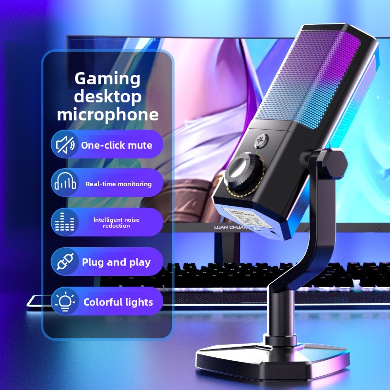 RGB Microphone Game E-sports L - Esports & Gaming Optics Gmbh incelemesi ve fiyatı