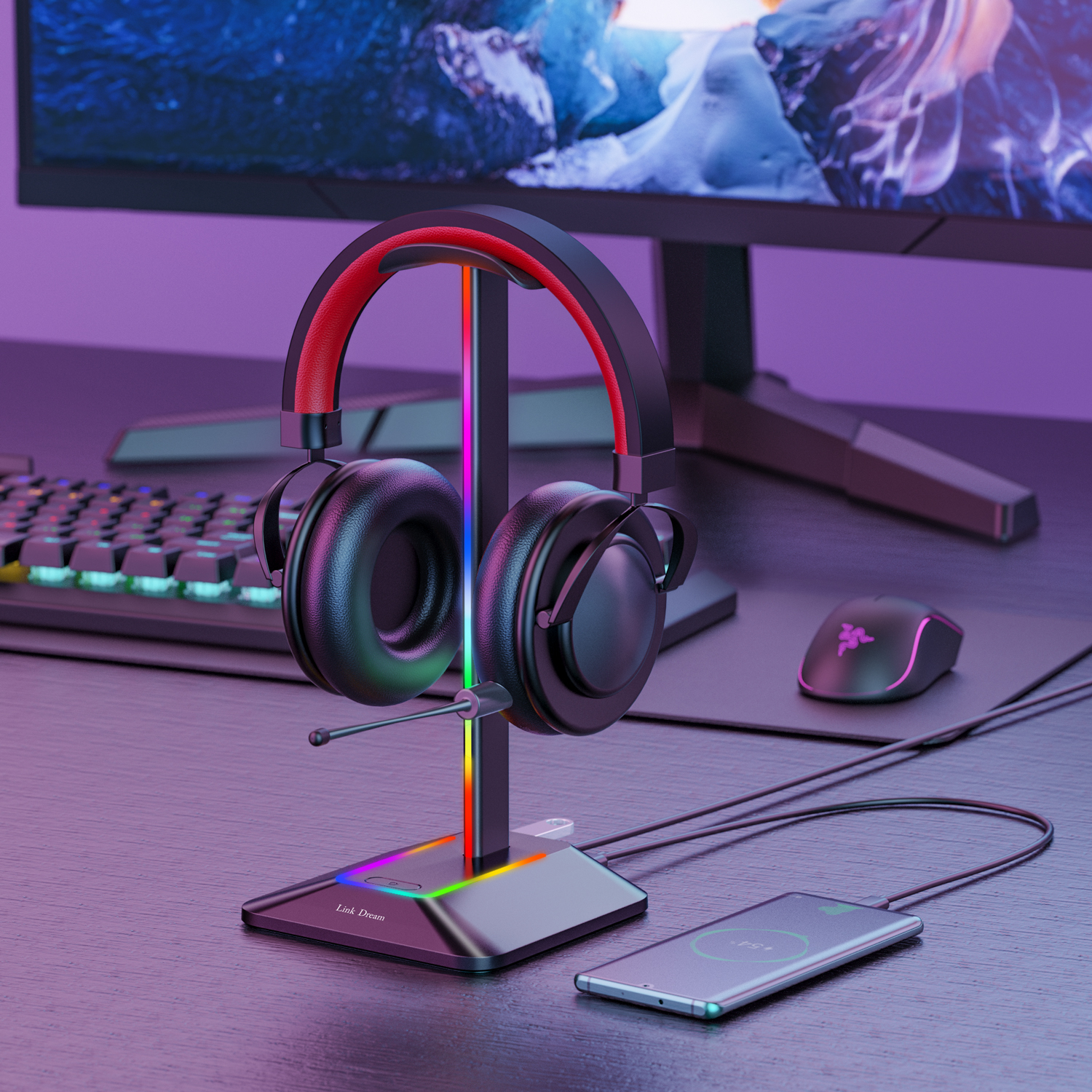 New Bee Z8 RGB Headphones Stan - Esports Gaming Desk incelemesi ve fiyatı