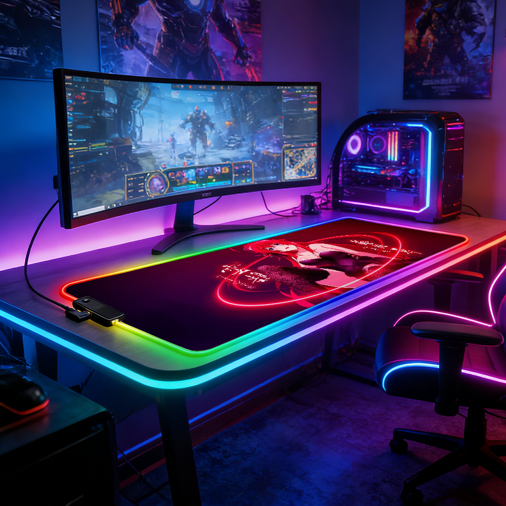 LED Lighting RGB Mouse Pad E-s - Esports Gaming High School incelemesi ve fiyatı