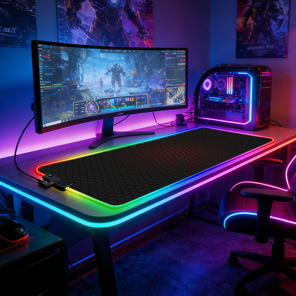 LED Lighting RGB Mouse Pad E-s - Esports Gaming Laptop incelemesi ve fiyatı