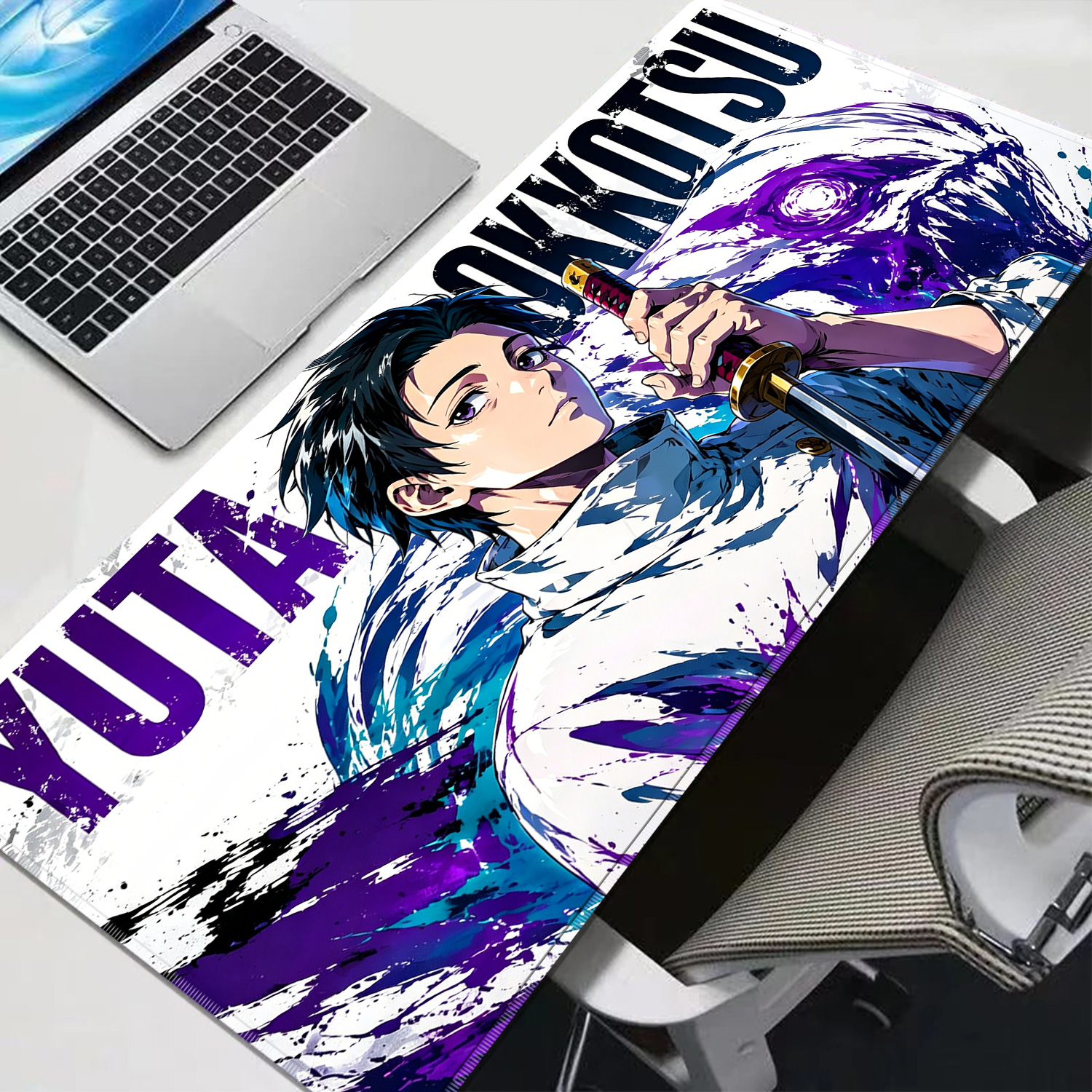 HD Anime Purple Mouse Pads Yut - Esports Gaming Desk incelemesi ve fiyatı