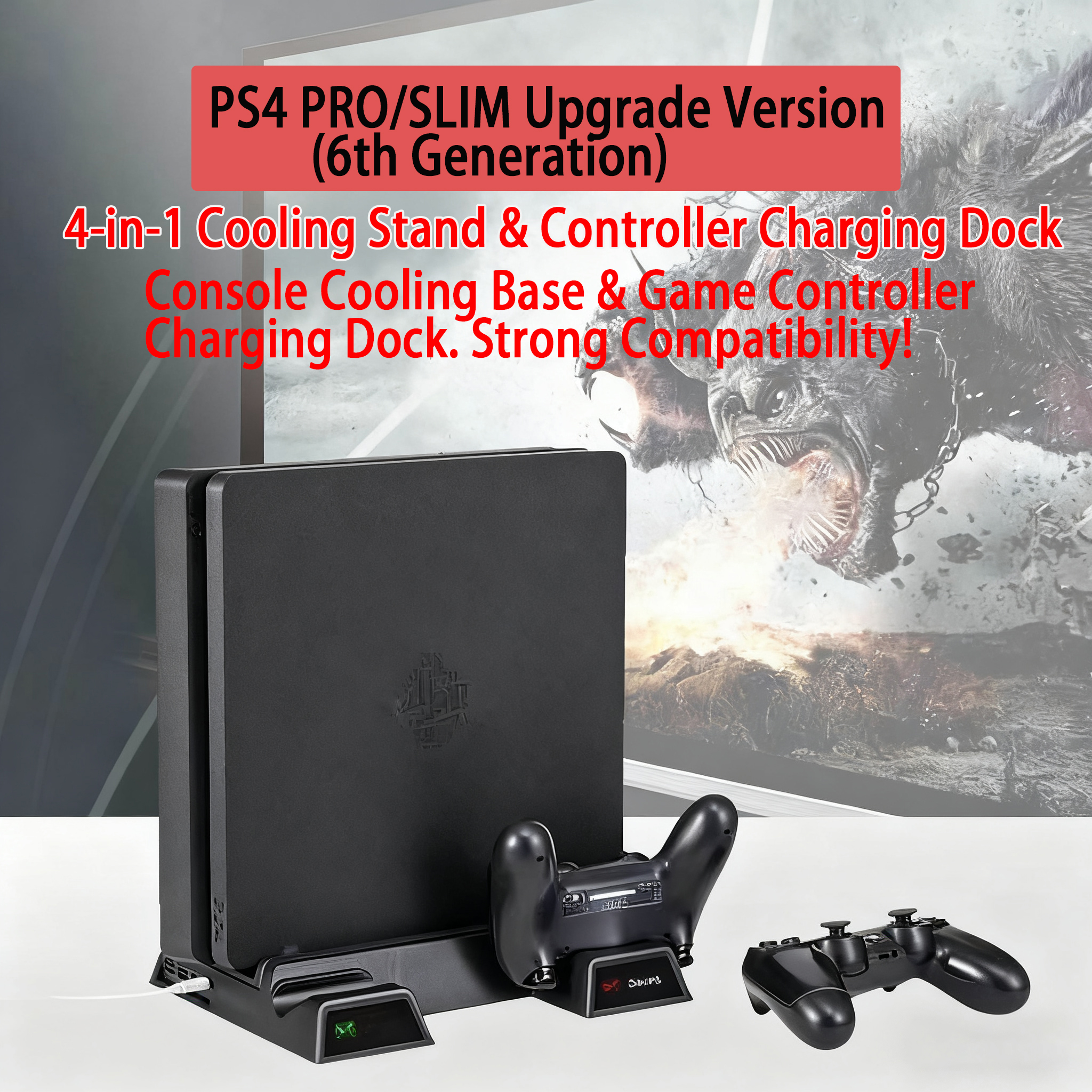 Support For Sony PS4 Game Cons - Esports Gaming Station incelemesi ve fiyatı