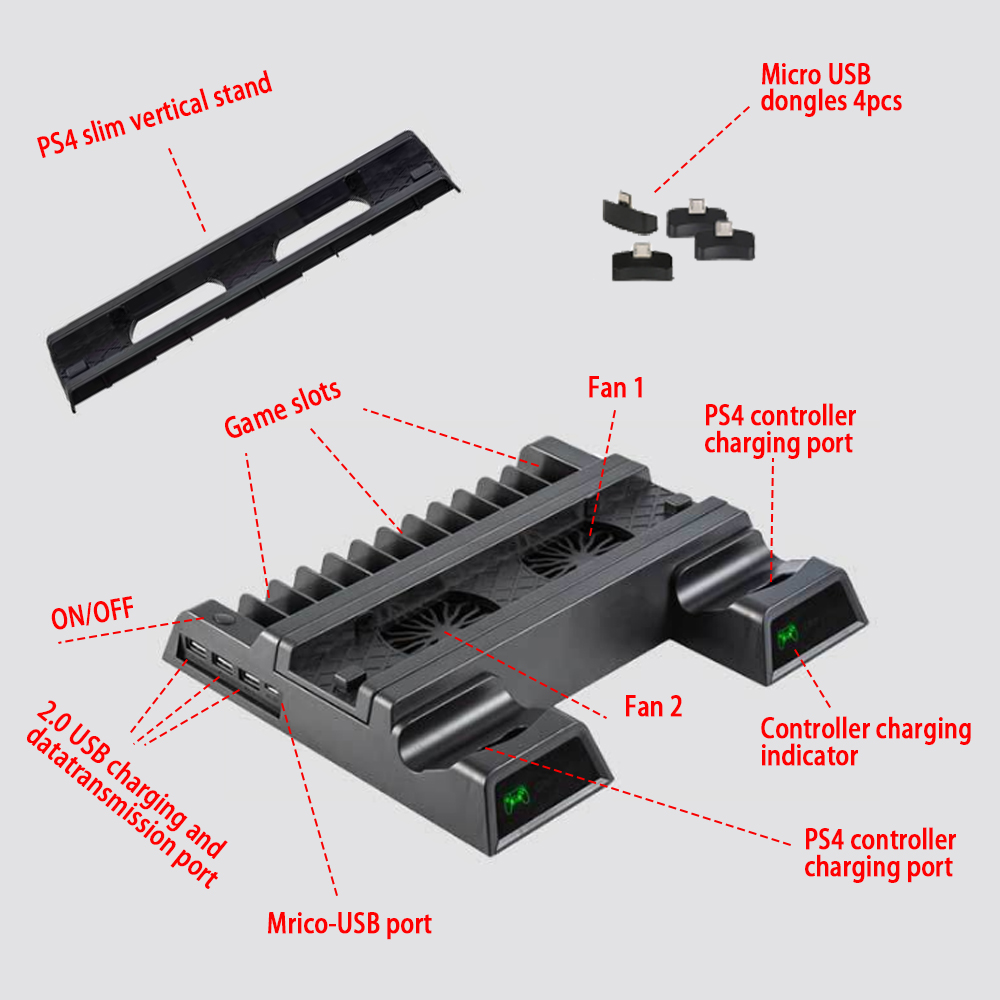 Support For Sony PS4 Game Cons - Esports Gaming Station incelemesi ve fiyatı