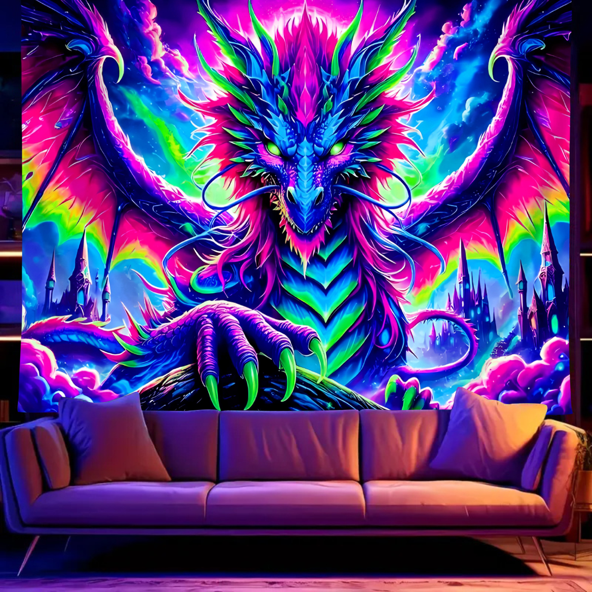 1pcFluorescent colored dragon  - Esports & Gaming Optics Gmbh incelemesi ve fiyatı