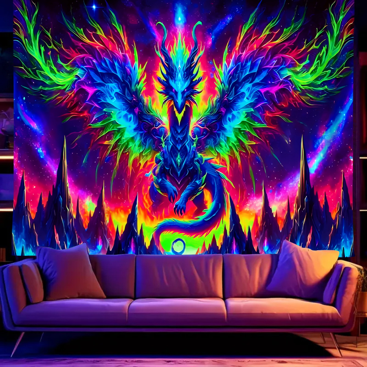 1pcFluorescent colored dragon  - Esports & Gaming Optics Gmbh incelemesi ve fiyatı