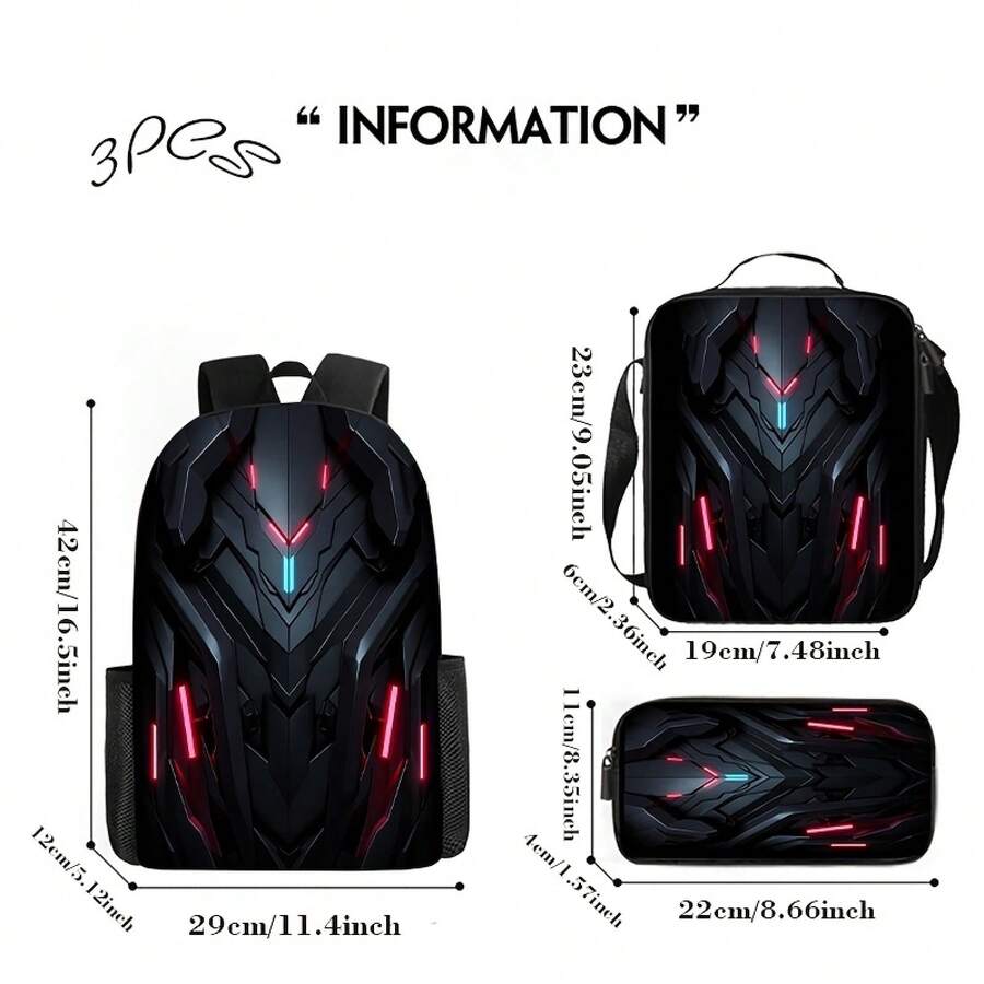 Sci-Fi Esports Backpack Set 3p - Esports Gaming High School incelemesi ve fiyatı