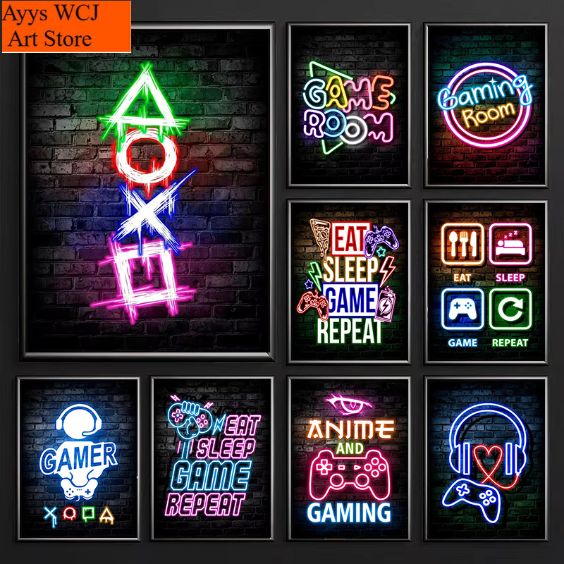 1pc frameless Canvas Painting  - Esports & Gaming Optics Gmbh incelemesi ve fiyatı