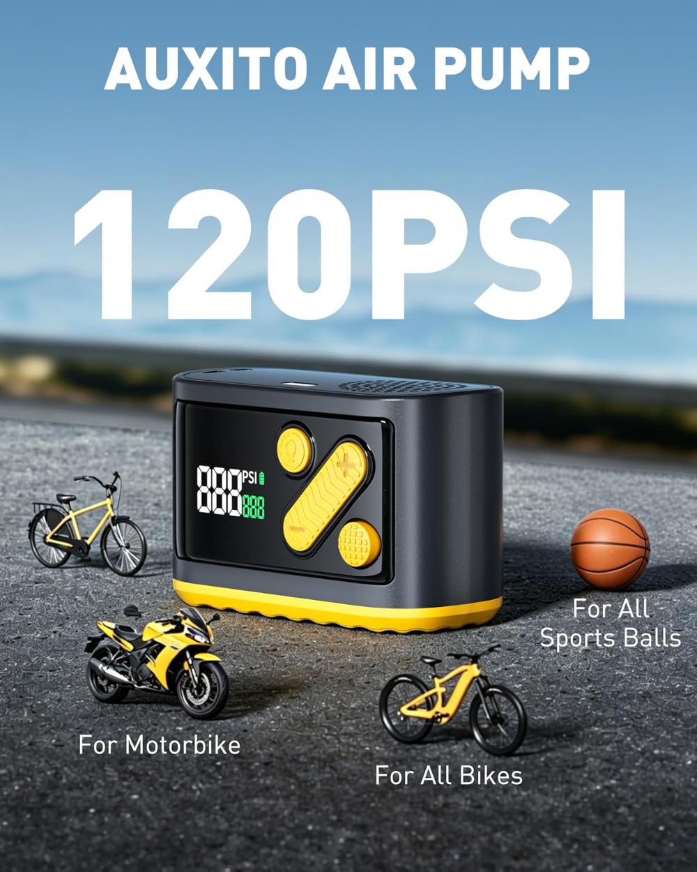 Electric Bike Pump 20s Fast In - Esports & Gaming Optics Gmbh incelemesi ve fiyatı